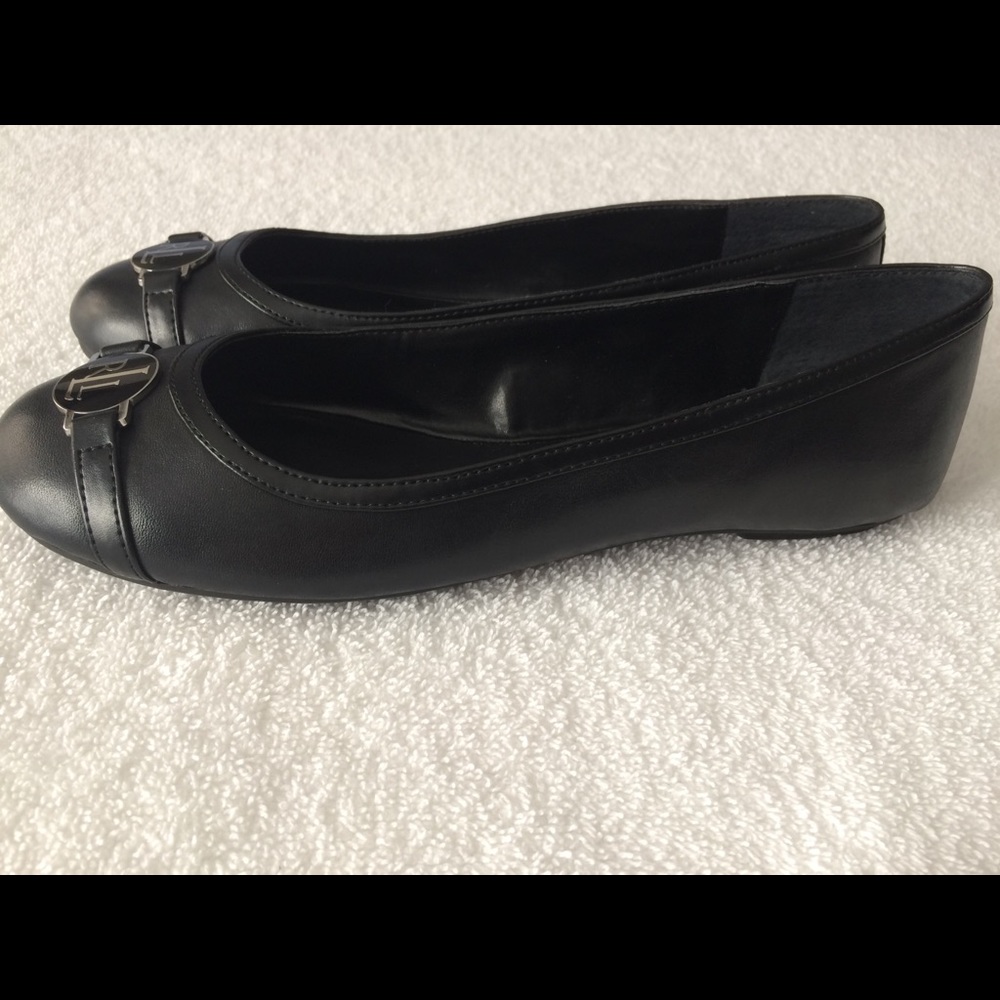 Lauren by Ralph Lauren “Alfie” Black flats - Picture 6 of 7